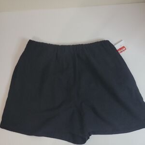 WEWOREWHAT NWT BLACK LINEN BLEND SHORTS SZ SMALL
